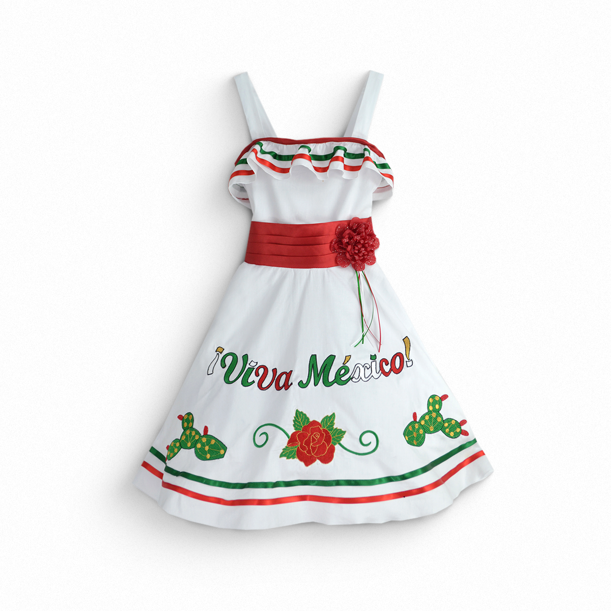 Vestido para fiestas patrias • tallas ch-m-gr-xg • LUPITA 3