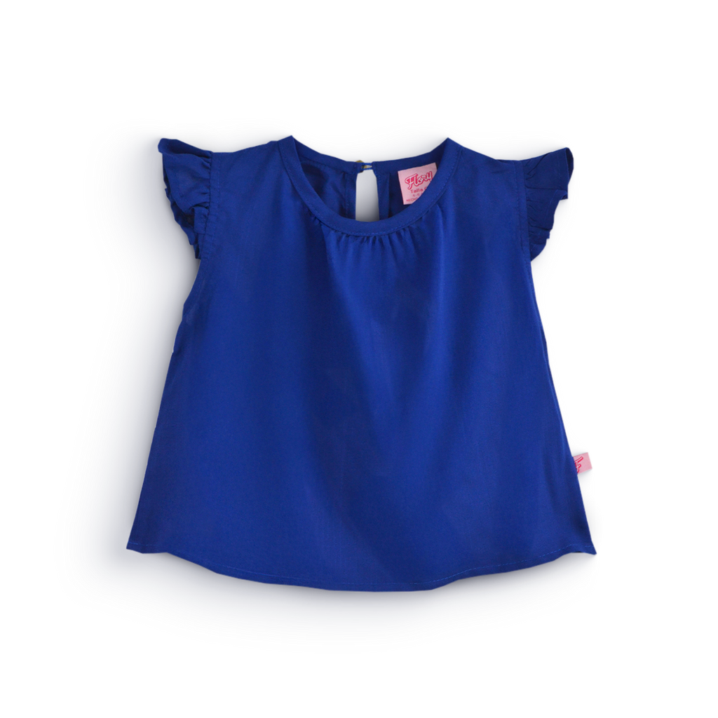 Conjunto de blusa de olanes y pantalón floreado •  ARIANA 12 •  tallas ch-m-gr • CONI0044E