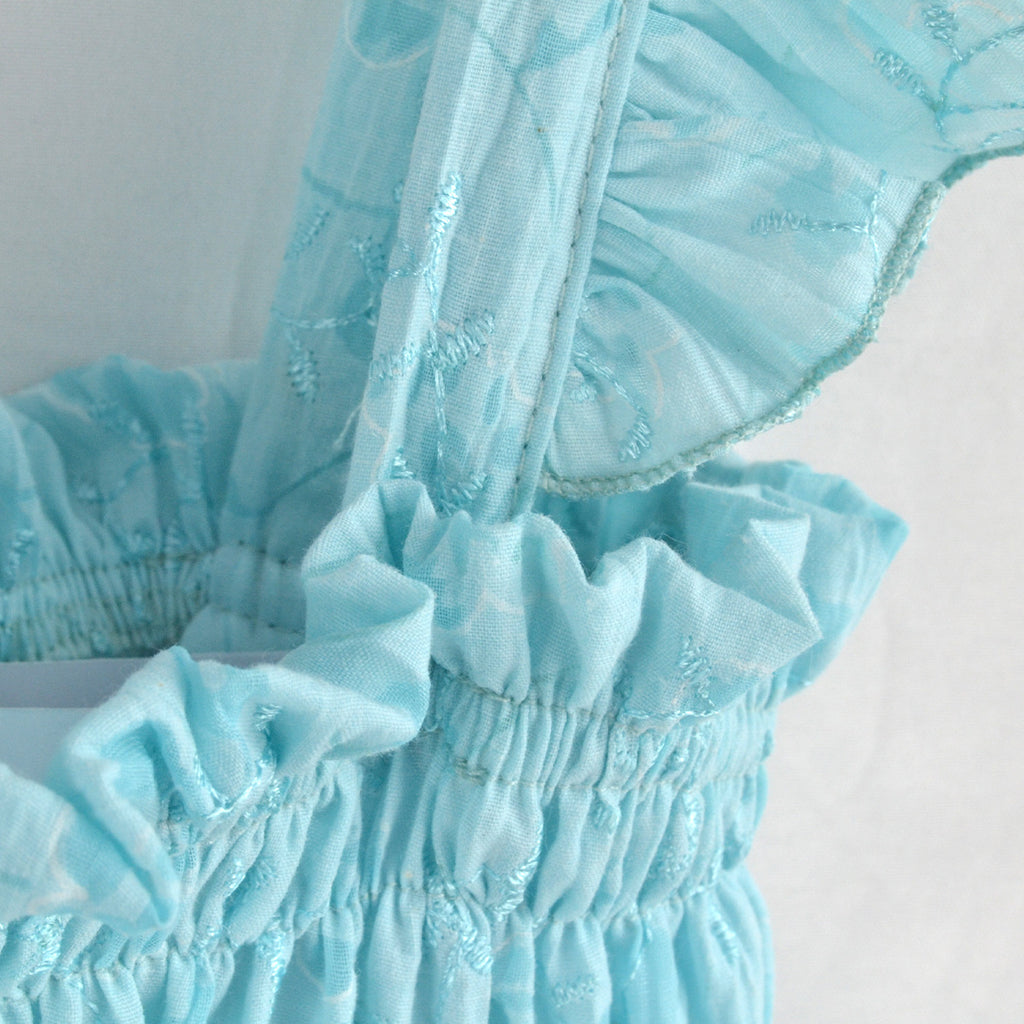 Vestido de tirantes con olanes •  PATY 1 •  tallas ch-m-gr • VENI0214C