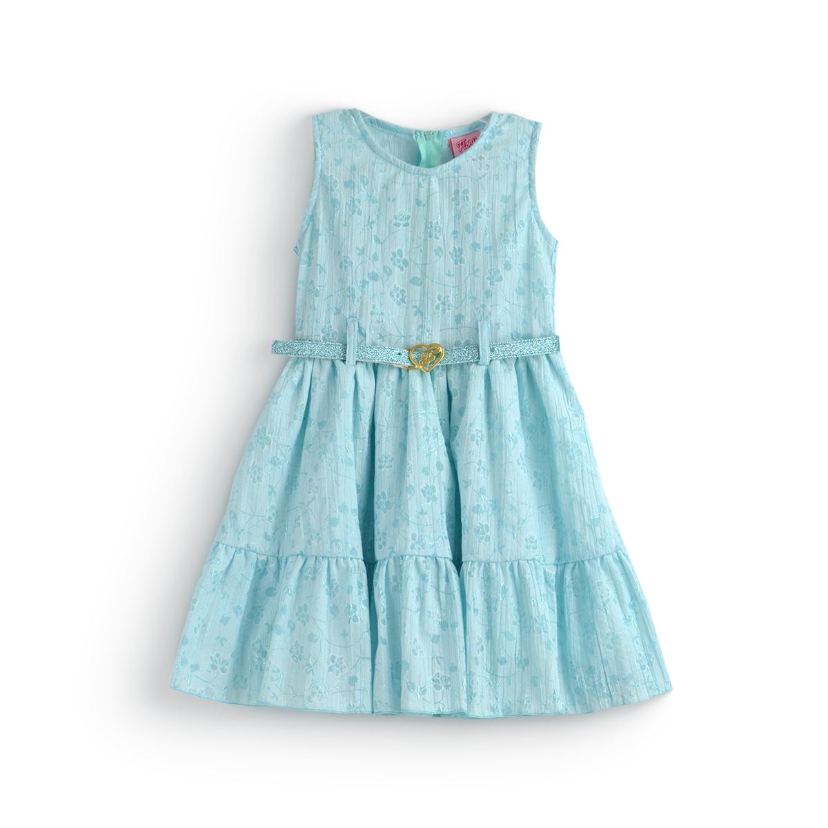 Vestido sin mangas con cinturón | VENI0215C | tallas ch-m-gr