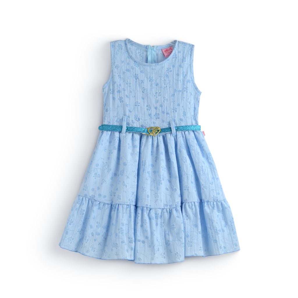 Vestido floreado con cinturón •  PATY 2 •  tallas ch-m-gr • VENI0215C