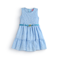 Vestido floreado con cinturón •  PATY 2 •  tallas ch-m-gr • VENI0215C