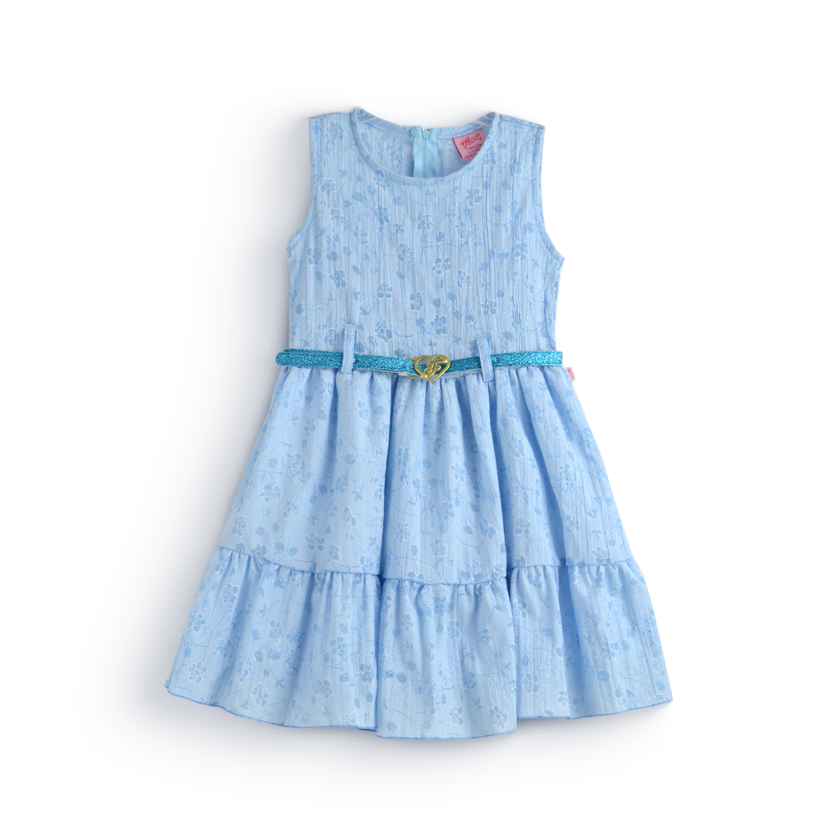 Vestido sin mangas con cinturón | VENI0215C | tallas ch-m-gr