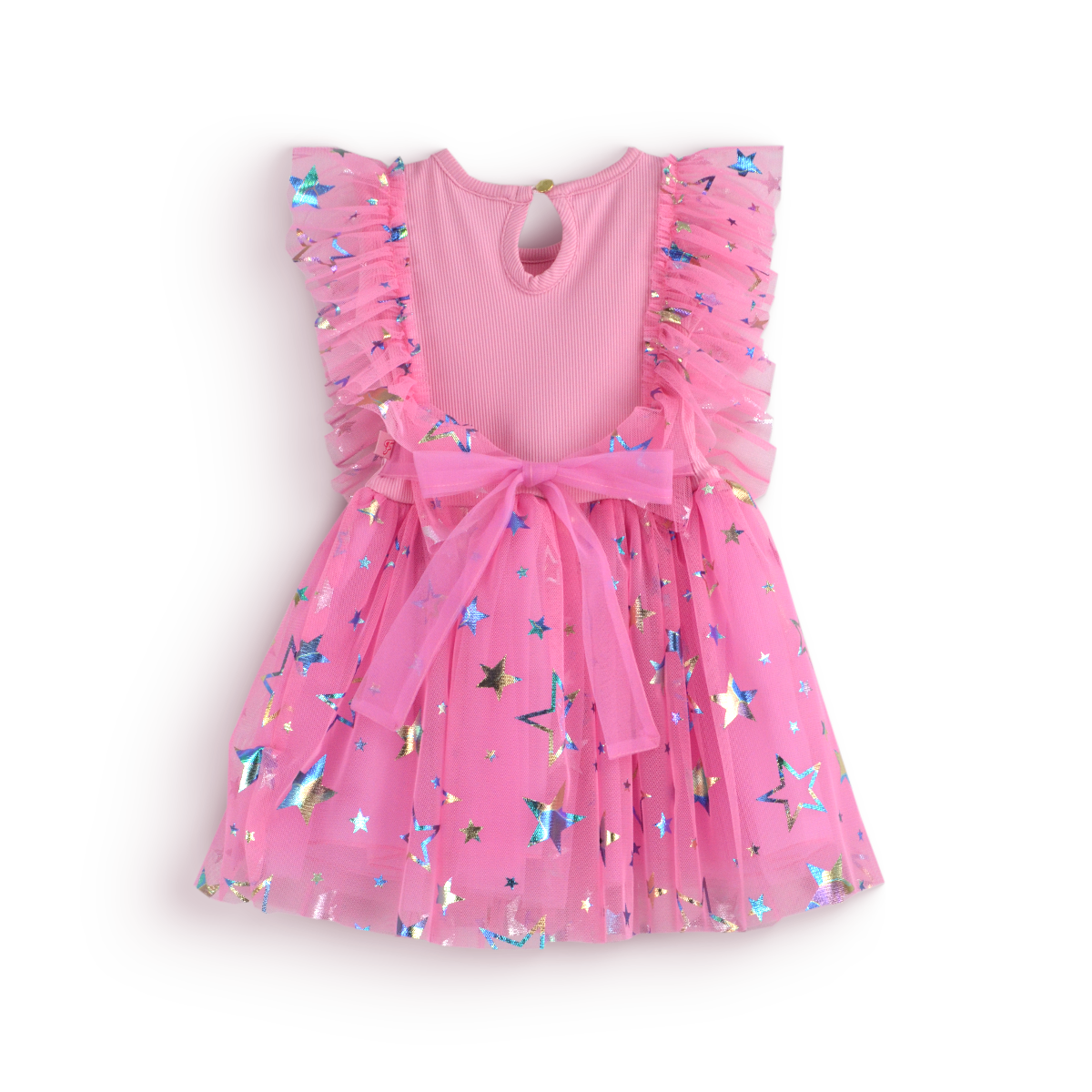 Vestido de tul estrellas • VANIA 1 •  tallas 1-2-3 • VEBB0142C