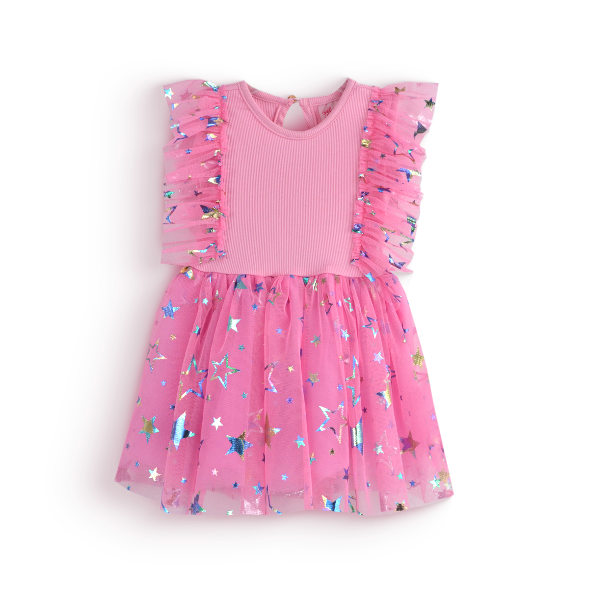 Vestido de tul estrellas • VANIA 1 •  tallas 1-2-3 • VEBB0142C
