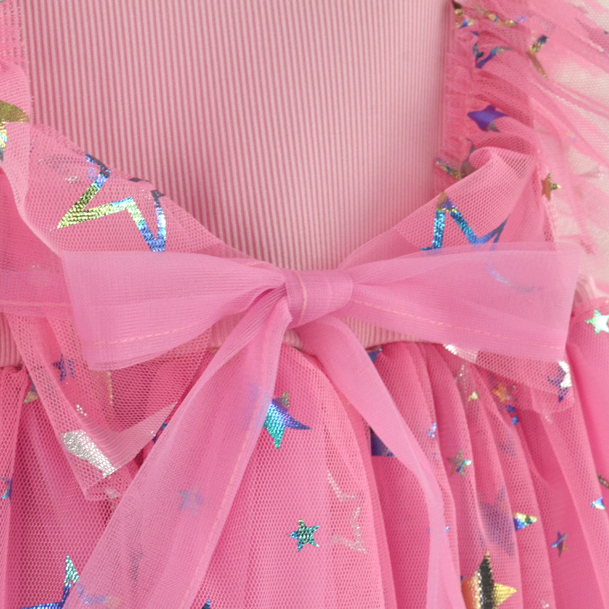 Vestido de tul estrellas • VANIA 1 •  tallas 1-2-3 • VEBB0142C