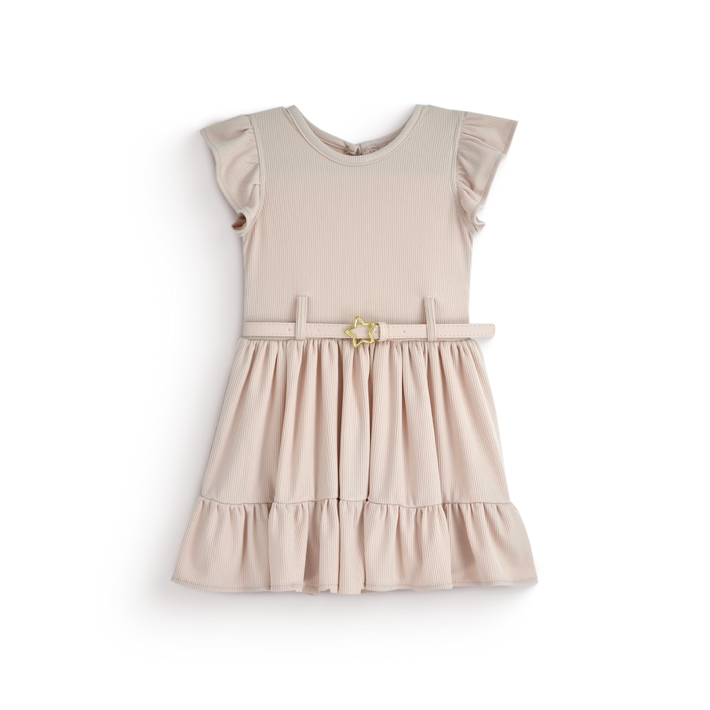 Vestido con cinturón • 1 a 3 años • Natali 5