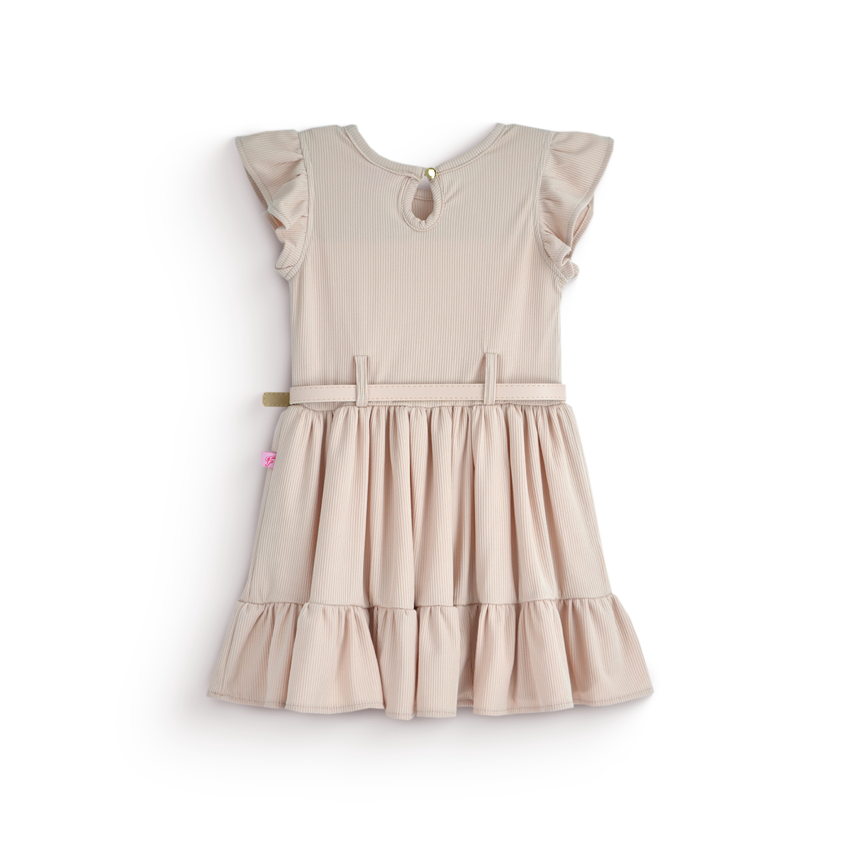 Vestido con cinturón • 1 a 3 años • Natali 5