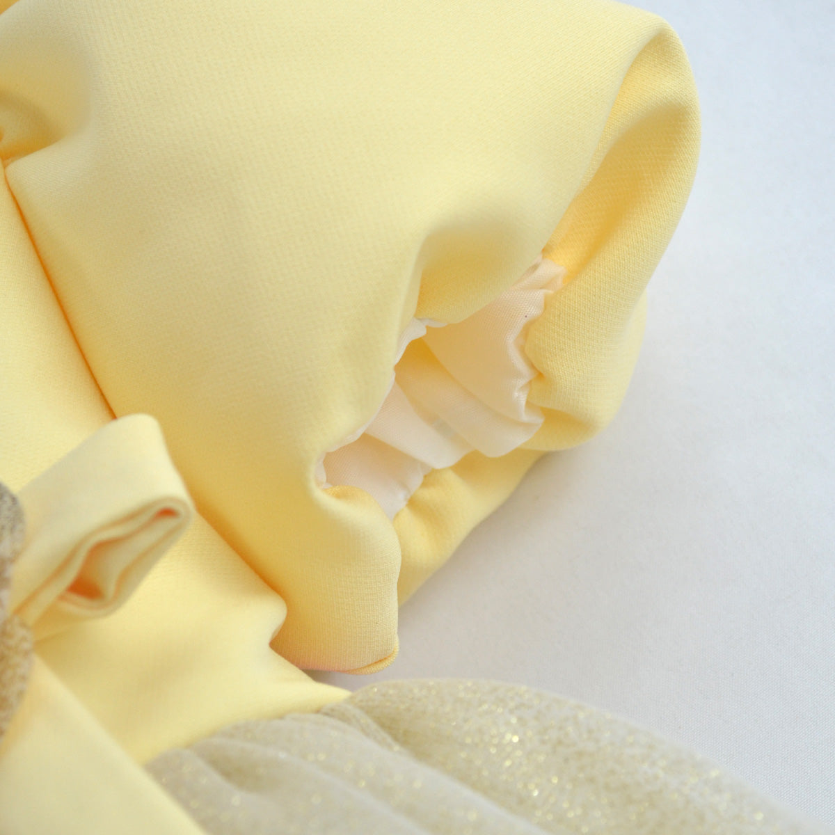 Vestido manga abullonada con flor de satín • 1 a 3 años • Barbie 9