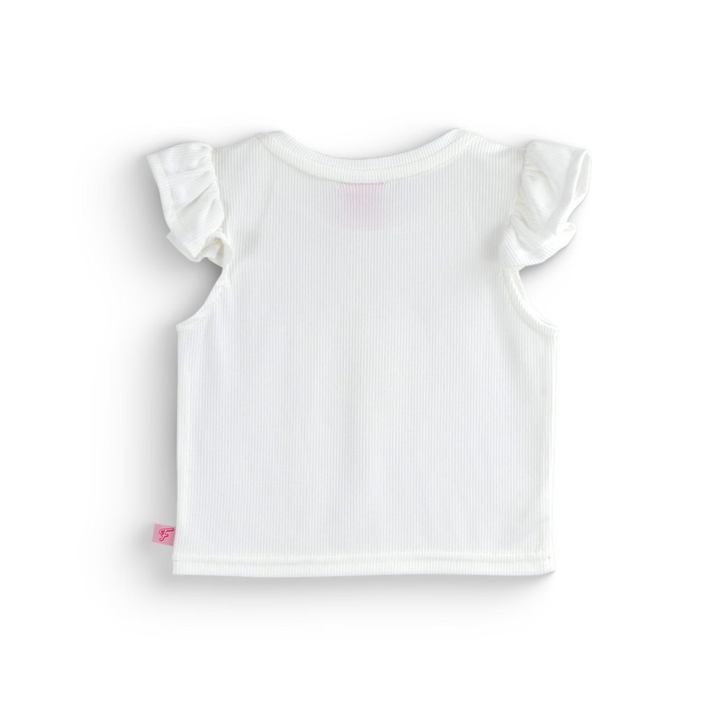 Conjunto con pantalón ancho con blusa blanca • tallas ch-m-gr-xg • BARBIE 5 • CONI0011