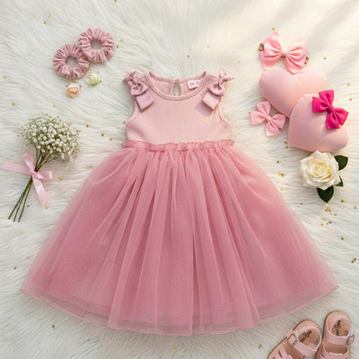 Vestido de tul sparkle • NATALI 20 •  tallas ch-m-g • VENI0206