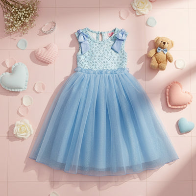 Vestido de tul corazones • NATALI 20 •  tallas ch-m-g • VENI0206C