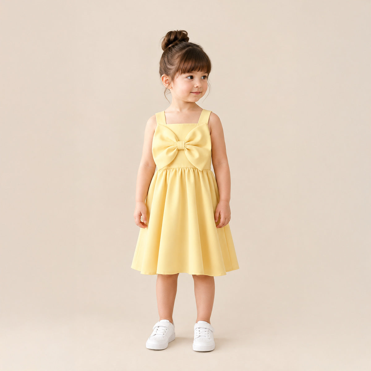 Vestido circular con moño • 1 a 3 años • Barbie 15