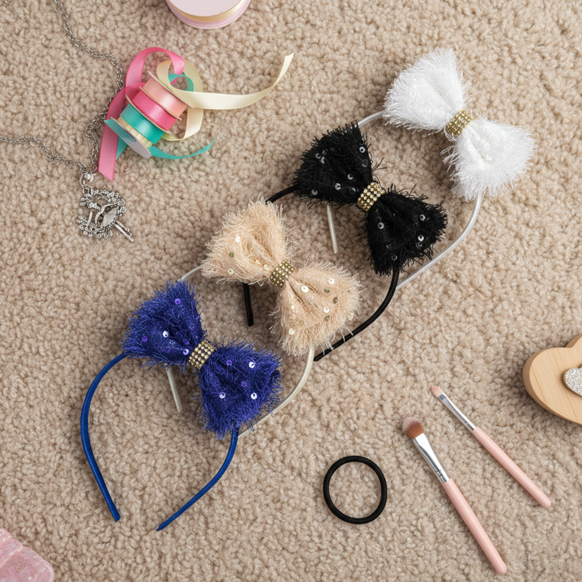 Accesorio de Diadema combinable para Vestido de Fiesta | ACNI0005 | Unitalla