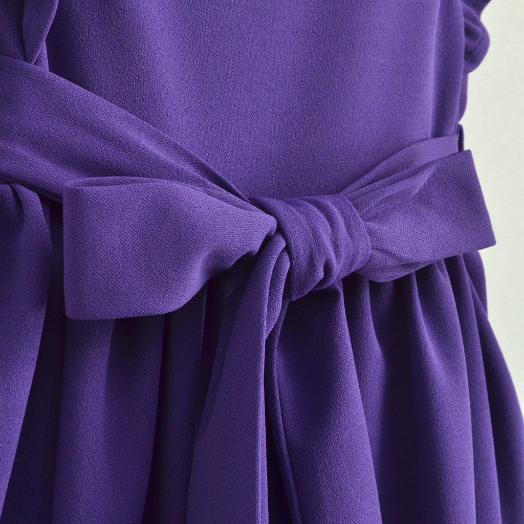 Vestido largo con moño • ARIANA 9 •  tallas ch-m-gr-xg • VENI0204