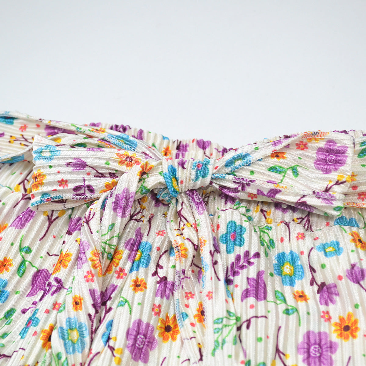 Conjunto blusa pantalón estampado de flores niña FLORY CONI0020