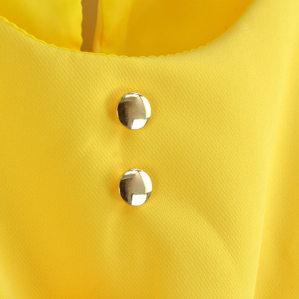 Vestido con moño y botones • BARBIE 13 • tallas ch-m-gr • VENI0181
