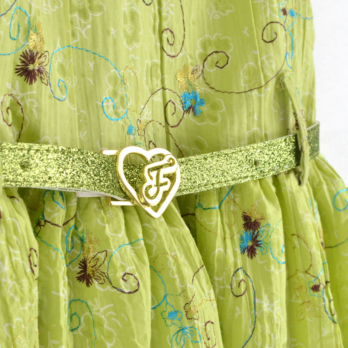 Vestido floreado con cinturón •  PATY 2 • tallas ch-m-gr • VENI0215B