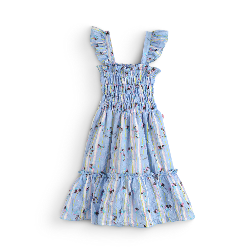Vestido de tirantes con olanes • PATY 1 • tallas ch-m-gr • VENI0214F