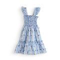 Vestido de tirantes con olanes • PATY 1 • tallas ch-m-gr • VENI0214F