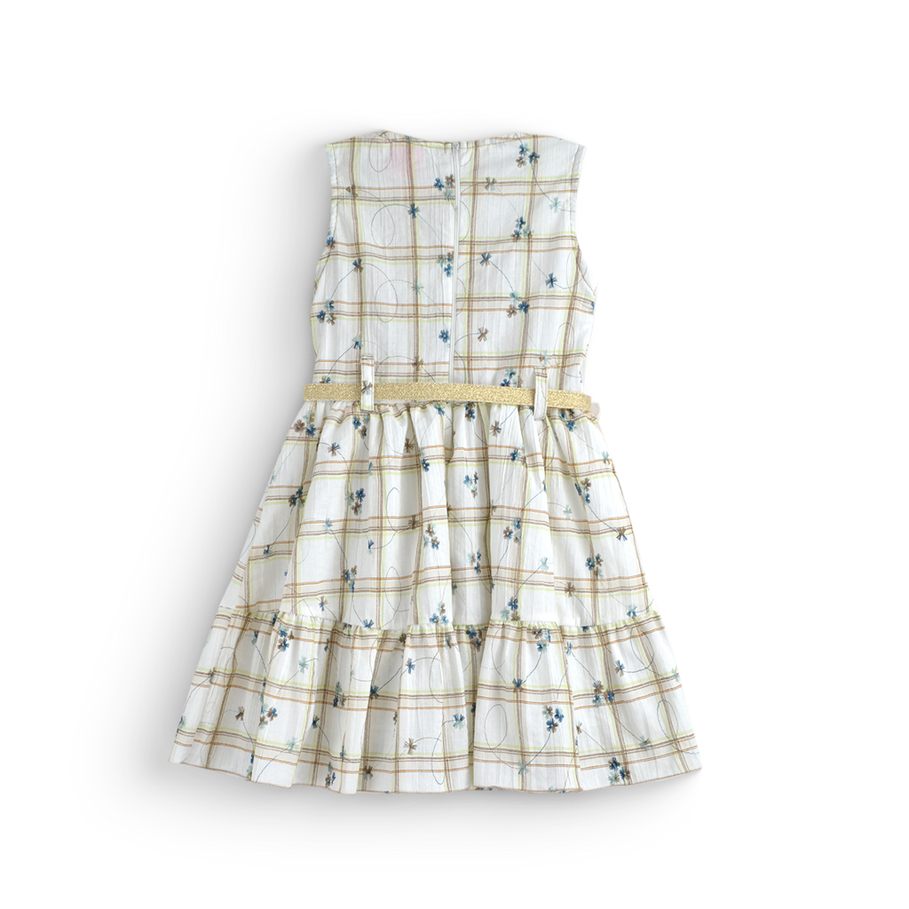 Vestido floreado con cinturón • PATY 2 •  tallas ch-m-gr • VENI0215A