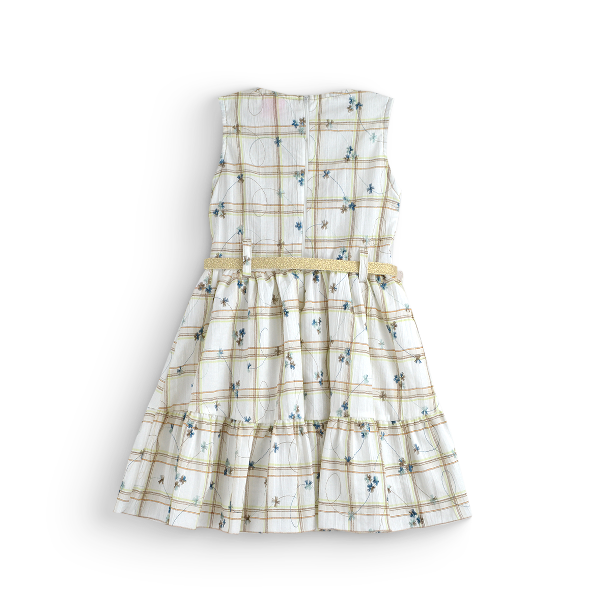 Vestido sin mangas con cinturón | VENI0215A | tallas ch-m-gr