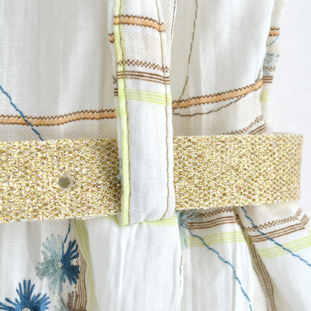 Vestido sin mangas con cinturón | VENI0215A | tallas ch-m-gr