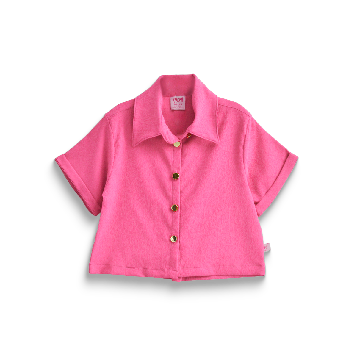 Conjunto de tres piezas con botones para niña Flory CONI0040