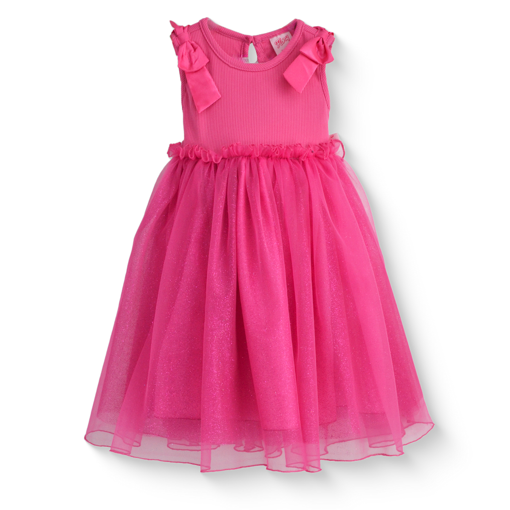 Vestido de tul sparkle • NATALI 20 •  tallas ch-m-g • VENI0206