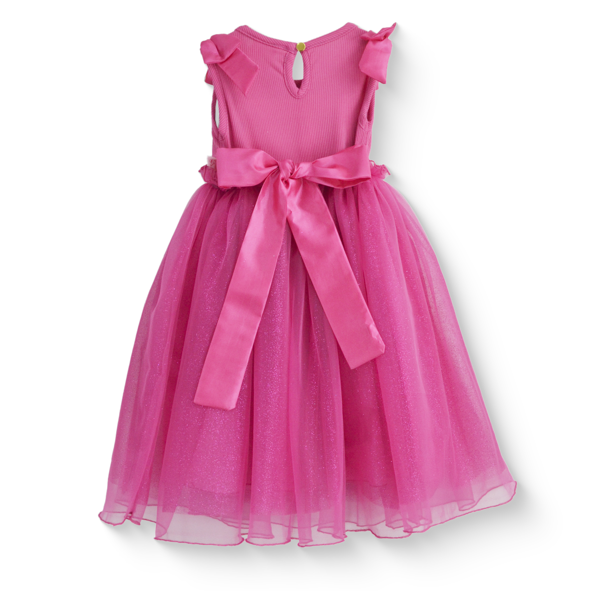 Vestido de fiesta con falda de tul glitter | VEBB0141 | tallas 1-2-3