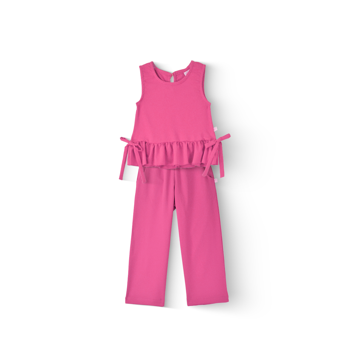 Conjunto de blusa con moños y pantalón Nila Flory CONI0033