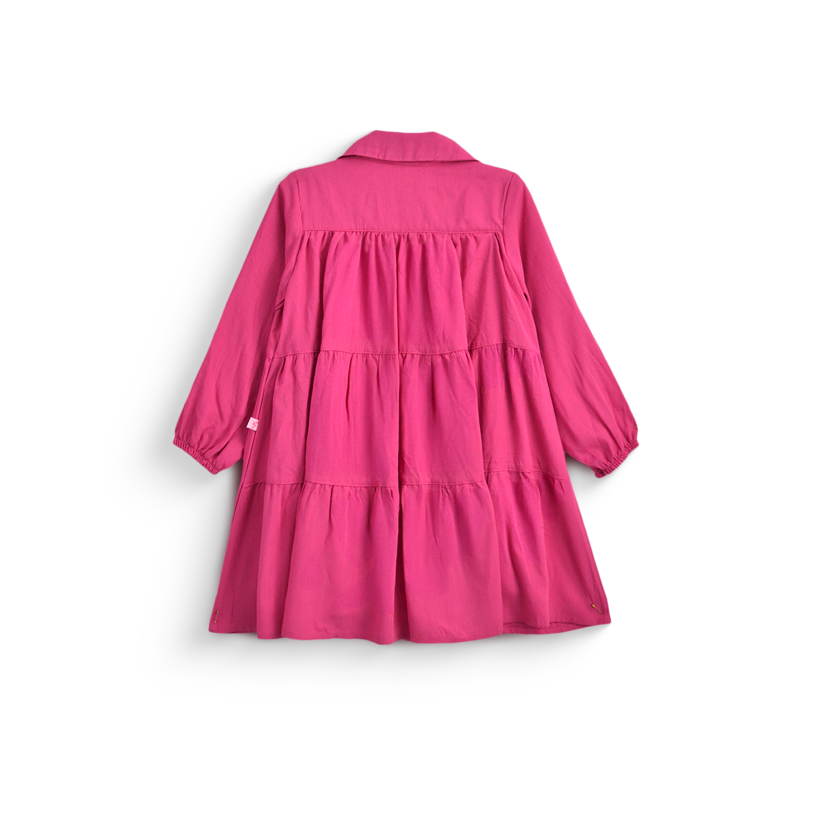 Vestido de manga larga y botones para niña FLORY VENI0174