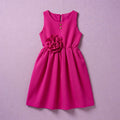 Vestido con moño y botones •  4 a 11 años • Barbie 13
