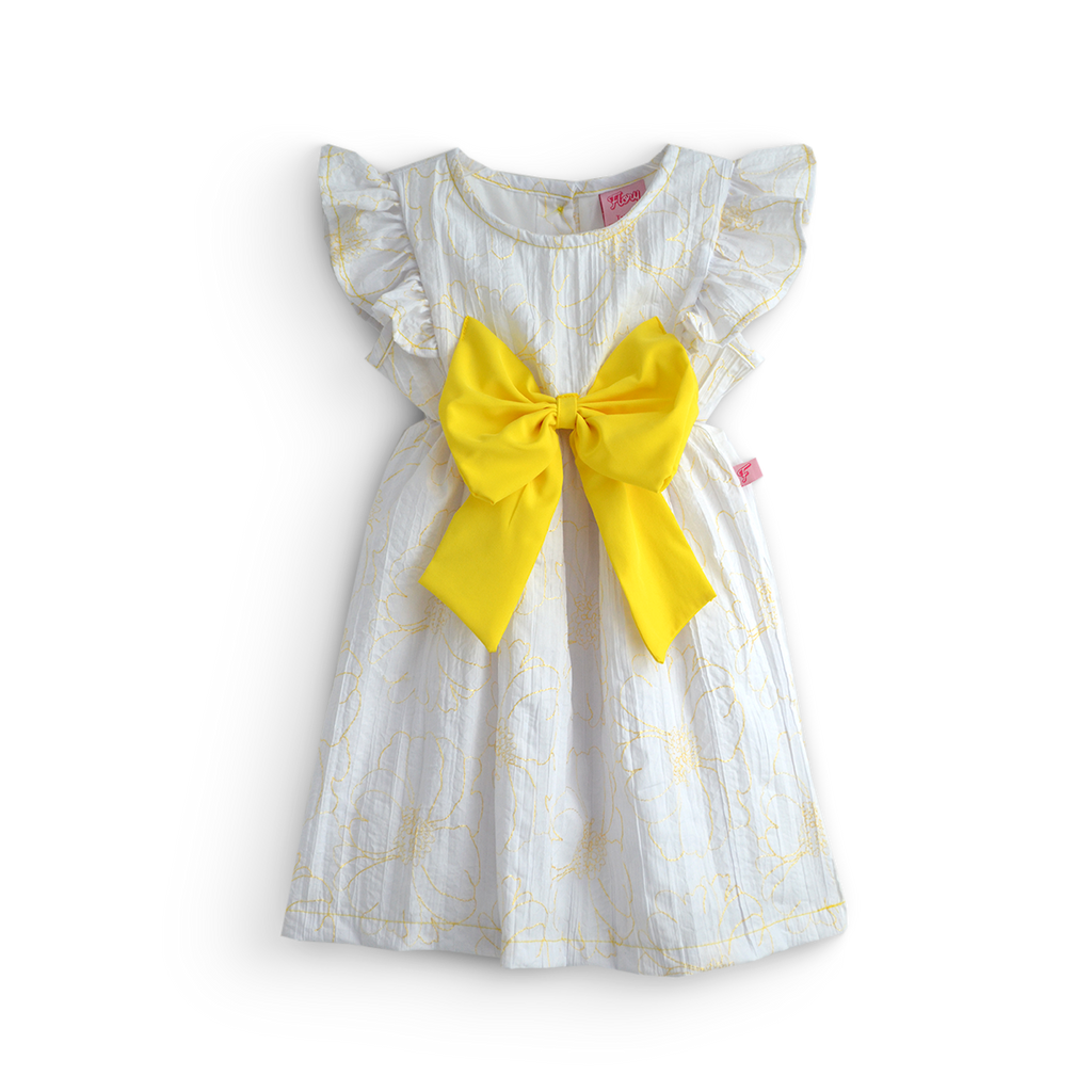 Vestido con moño • PATY 4 •  tallas 1-2-3 • VEBB0149G