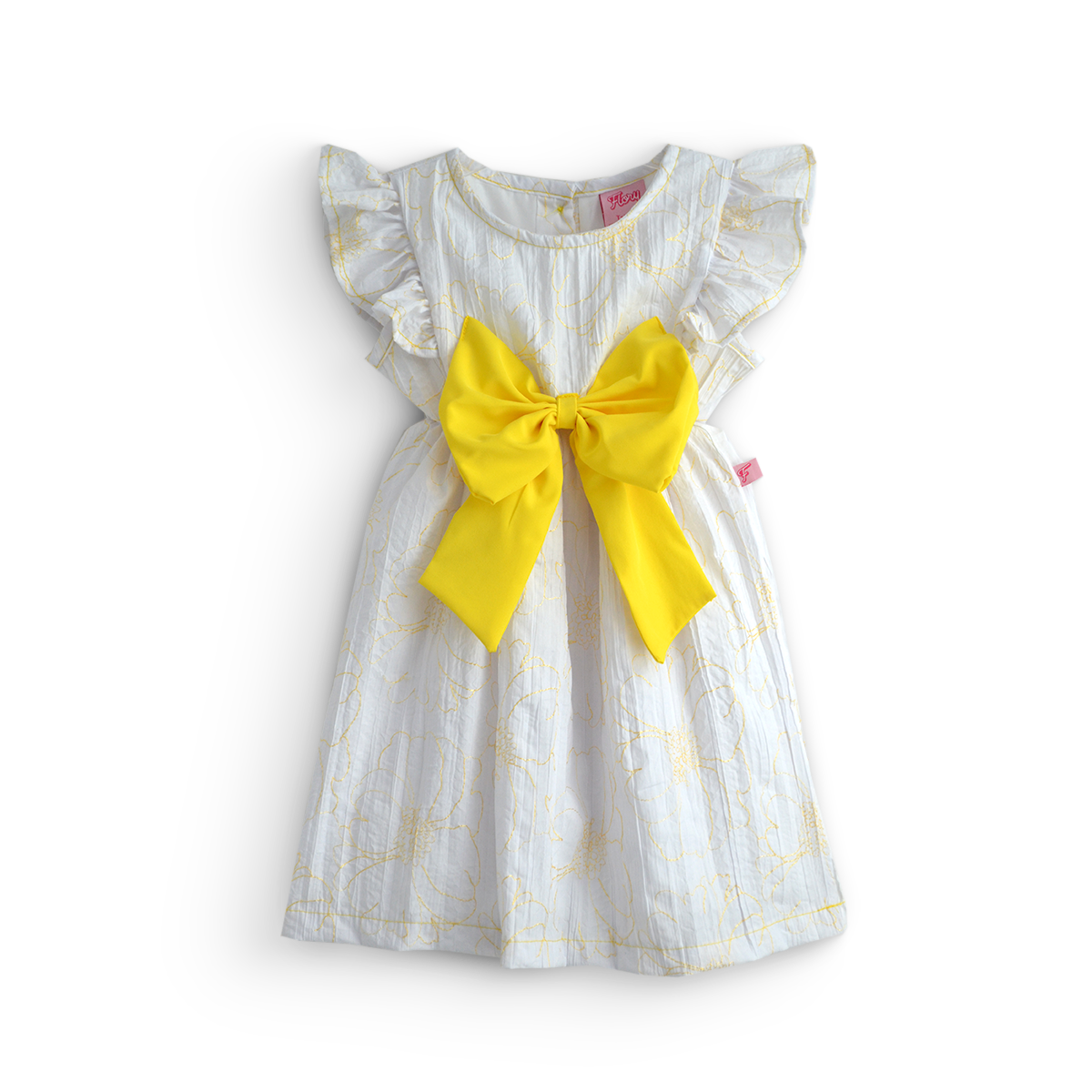 Vestido con moño • PATY 4 •  tallas 1-2-3 • VEBB0149G