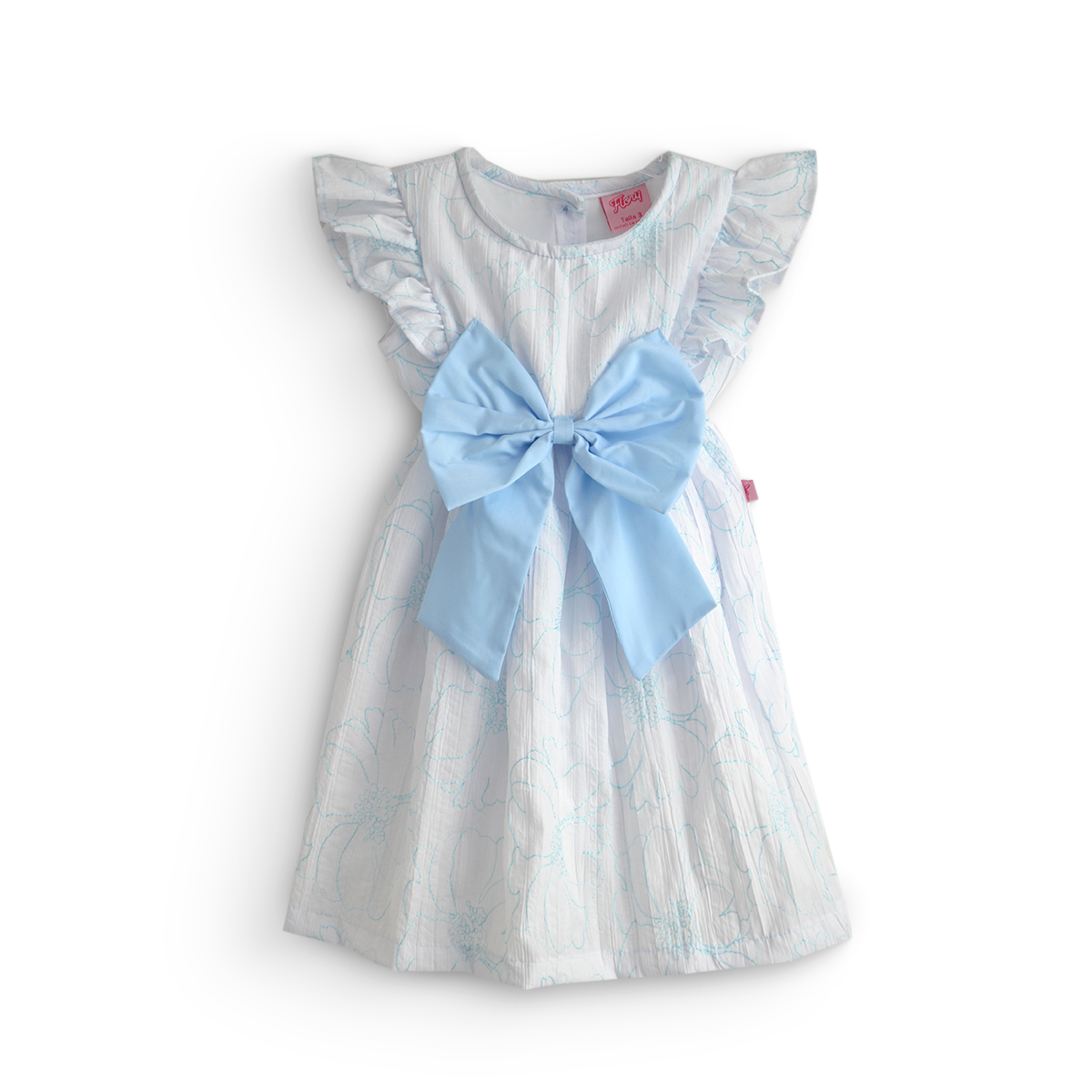 Vestido con moño • PATY 4 •  tallas 1-2-3 • VEBB0149G