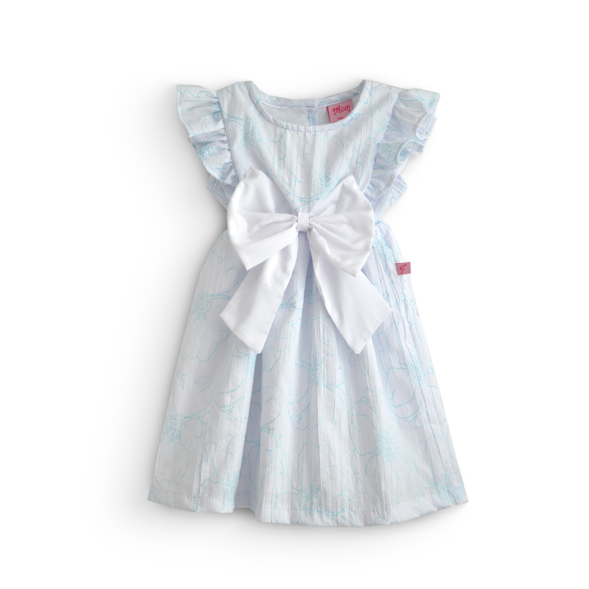 Vestido con moño • PATY 4 •  tallas 1-2-3 • VEBB0149G