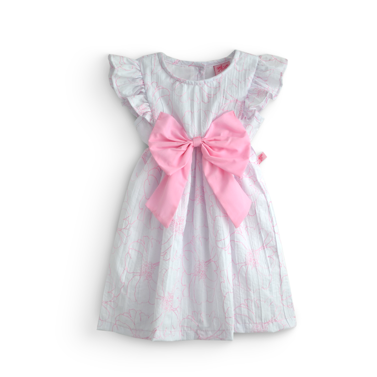 Vestido con moño • PATY 4 •  tallas 1-2-3 • VEBB0149G
