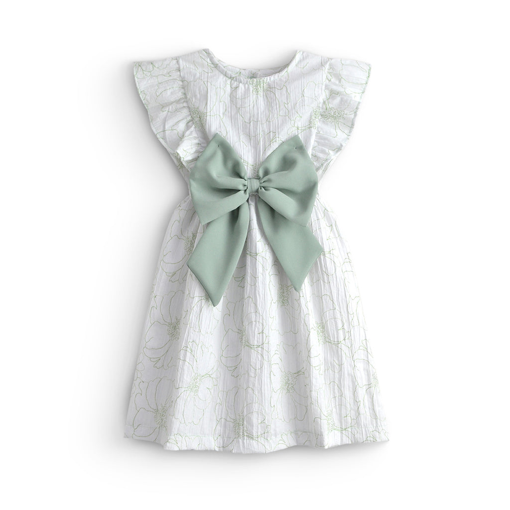 Vestido con moño • PATY 4 •  tallas ch-m-gr • VENI0219G