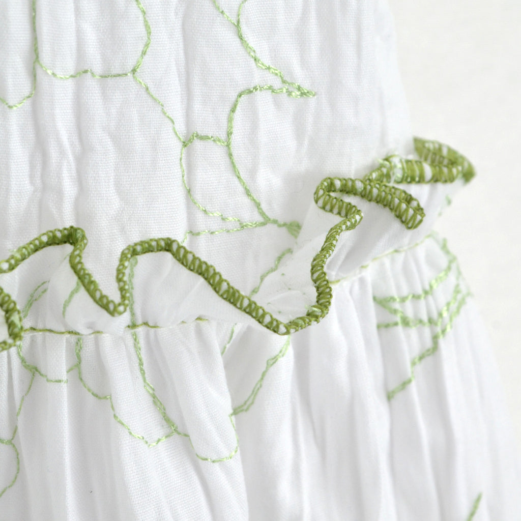 Vestido de tirantes con olanes • PATY 1 • tallas ch-m-gr • VENI0214G