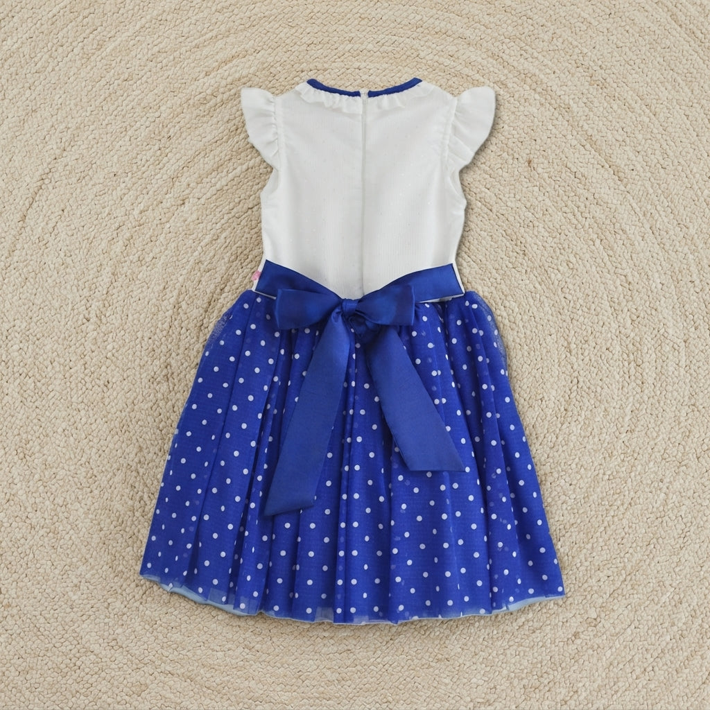 Vestido casual con tul • 4 a 11 años • Vania 2