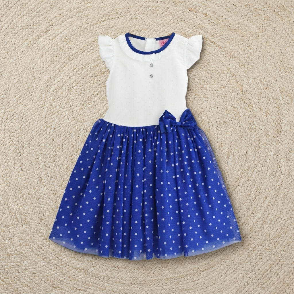 Vestido casual con tul • 4 a 11 años • Vania 2