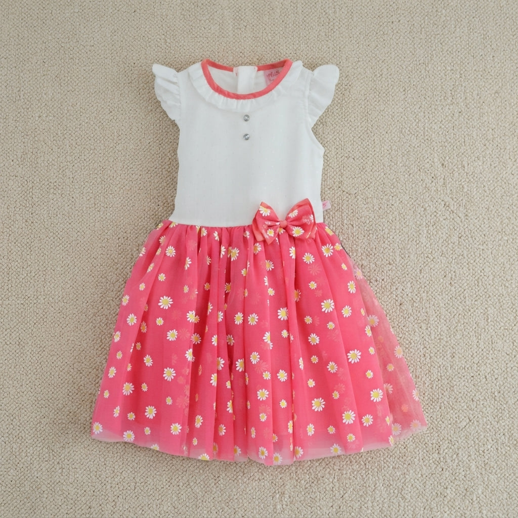 Vestido casual con tul • 4 a 11 años • Vania 2
