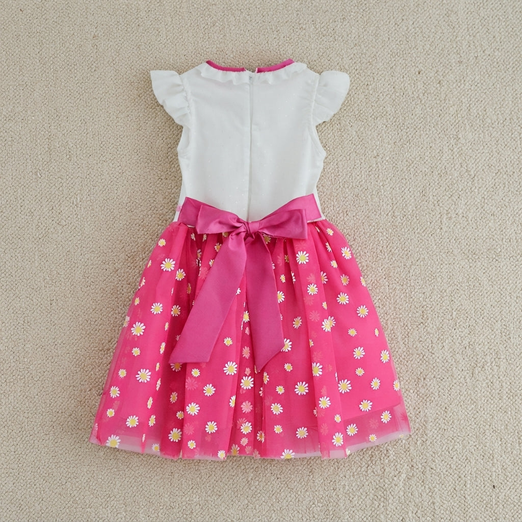 Vestido casual con tul • 4 a 11 años • Vania 2
