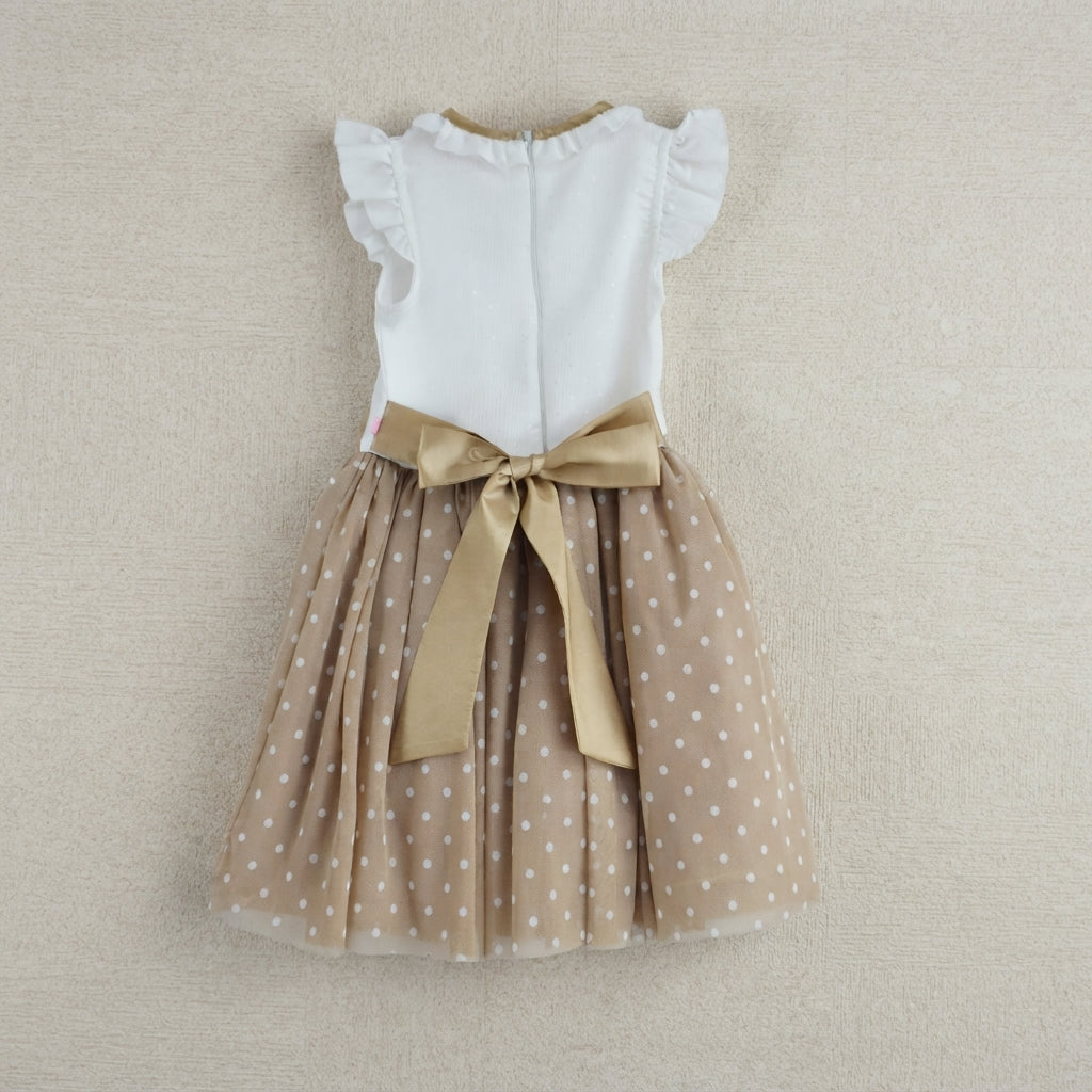 Vestido casual con tul • 4 a 11 años • Vania 2