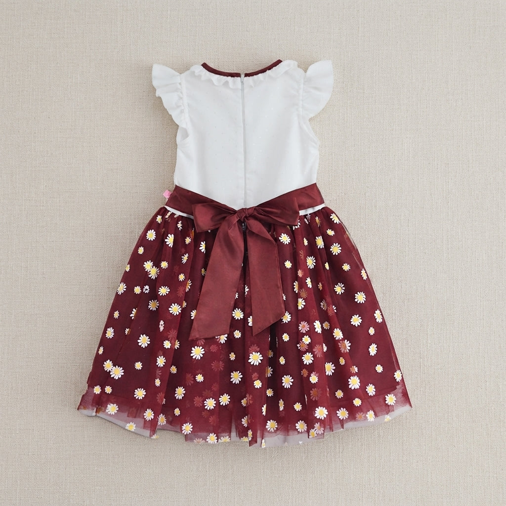 Vestido casual con tul • 4 a 11 años • Vania 2
