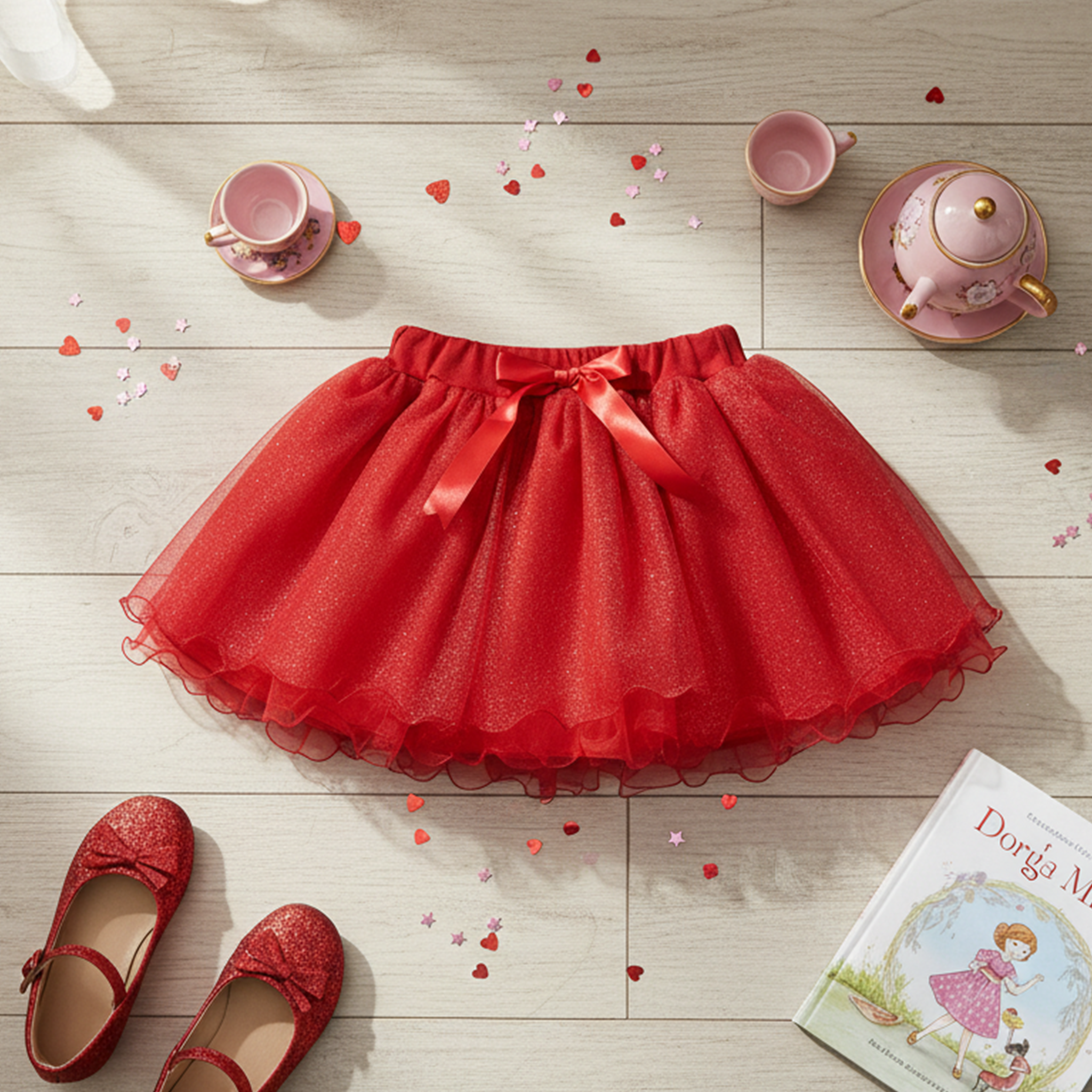 Falda tutu brillos • VALERIA 1 • tallas ch-m-gr • FANI0004