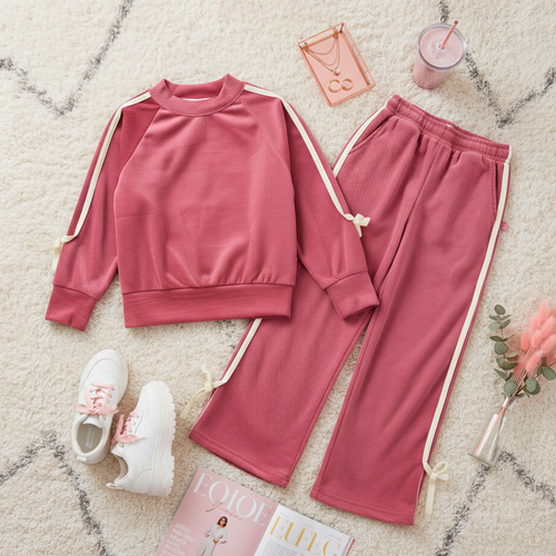 Conjunto aterciopelado a rayas • DANIELA 1 • tallas ch-m-gr • CONI0041