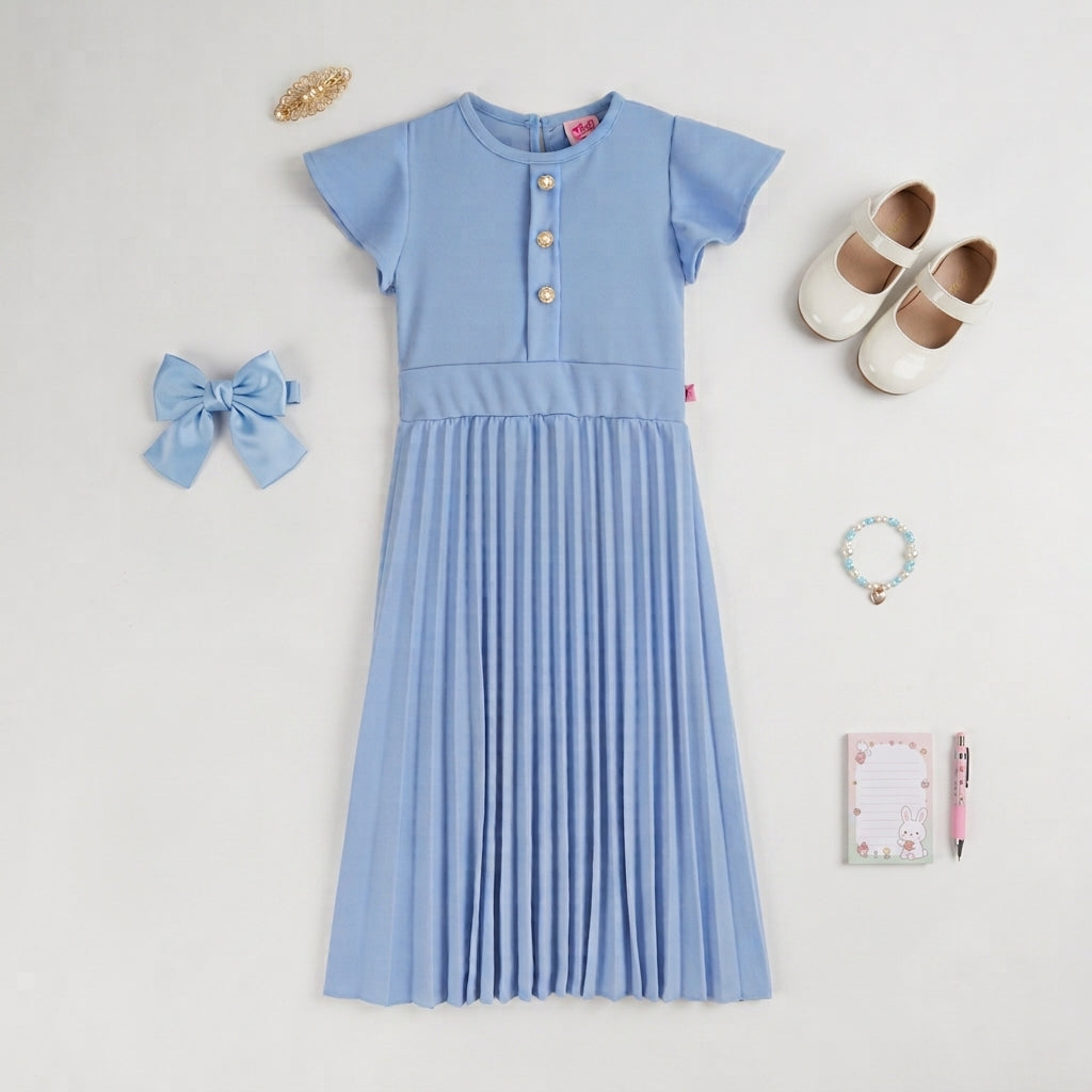 Vestido largo •  4 a 11 años  •  Ariana 10