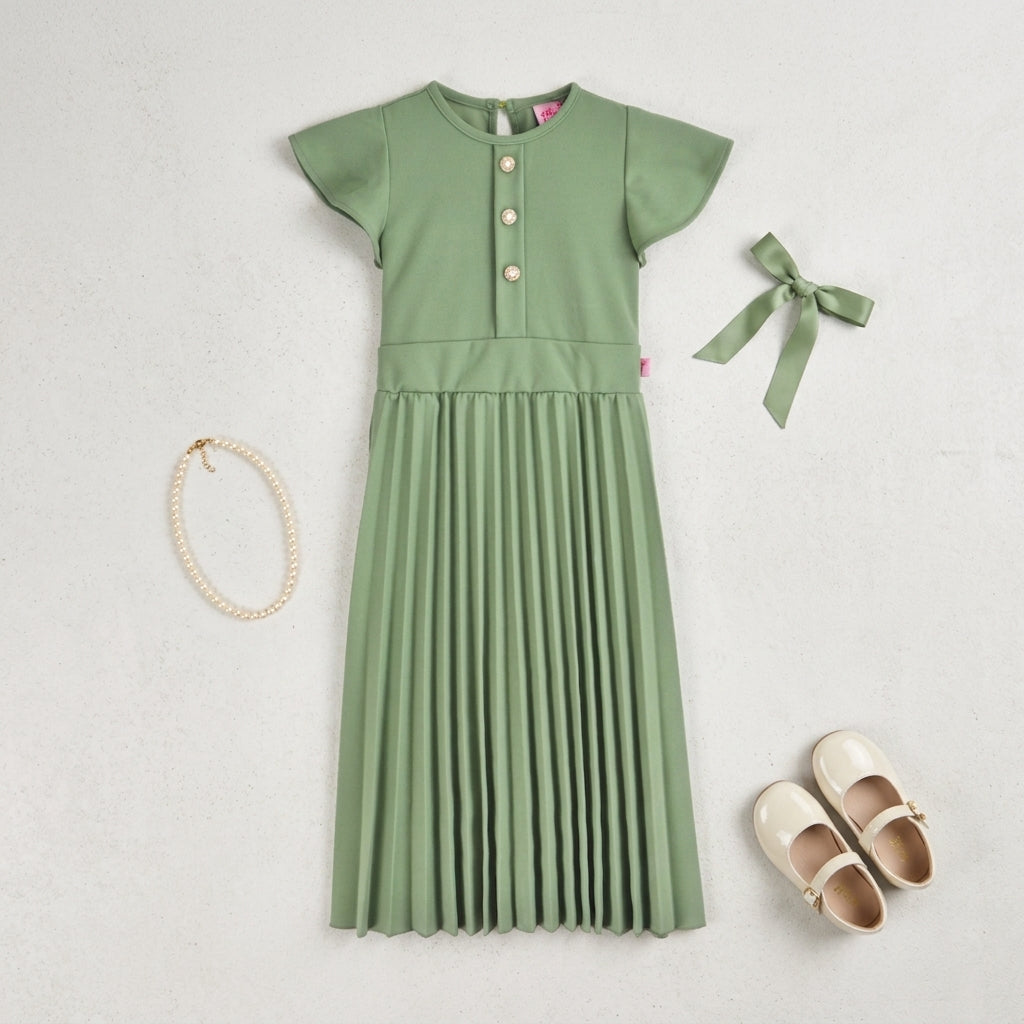 Vestido largo •  4 a 11 años  •  Ariana 10